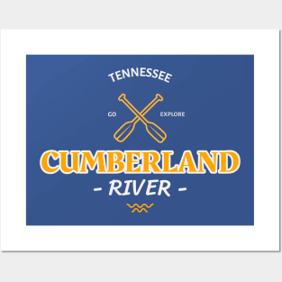 CUMBERLAND RIVER TENNESSEE T-SHIRT Posters and Art